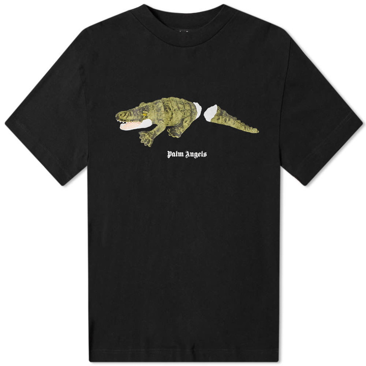 Photo: Palm Angels Crocodile Back Logo Tee