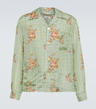 Bode - Printed silk shirt