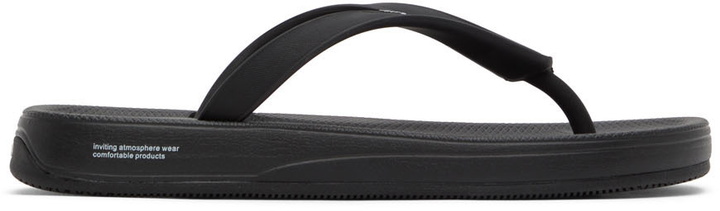 Photo: Suicoke Black ZAB Flip Flops