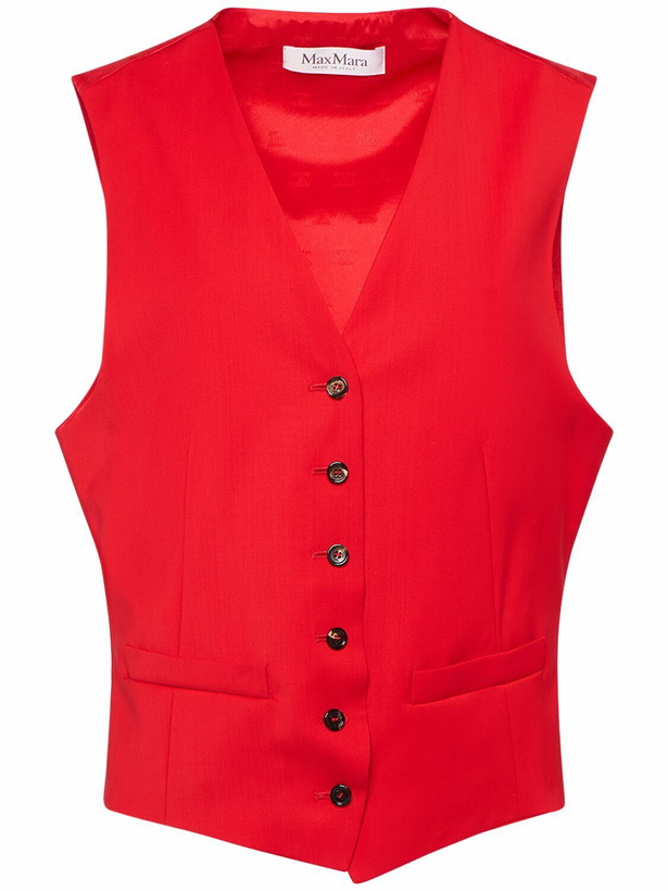 Photo: MAX MARA Zuai Wool Vest