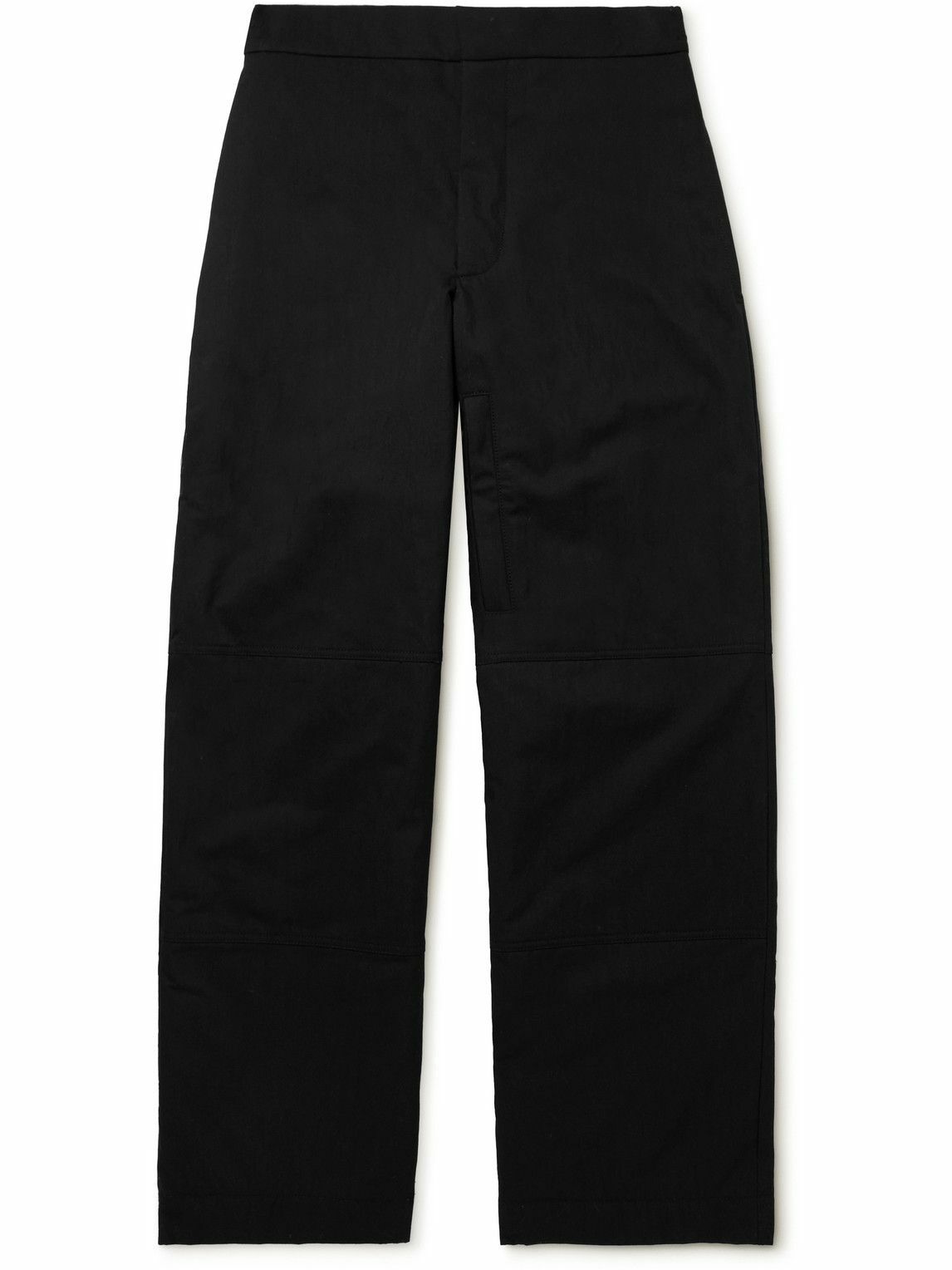 Jacquemus - Wide-Leg Cotton-Blend Trousers - Black Jacquemus