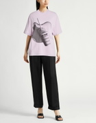 Jil Sander Womens T-shirt Lilac