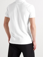 TOM FORD - Garment-Dyed Cotton-Piqué Polo Shirt - White