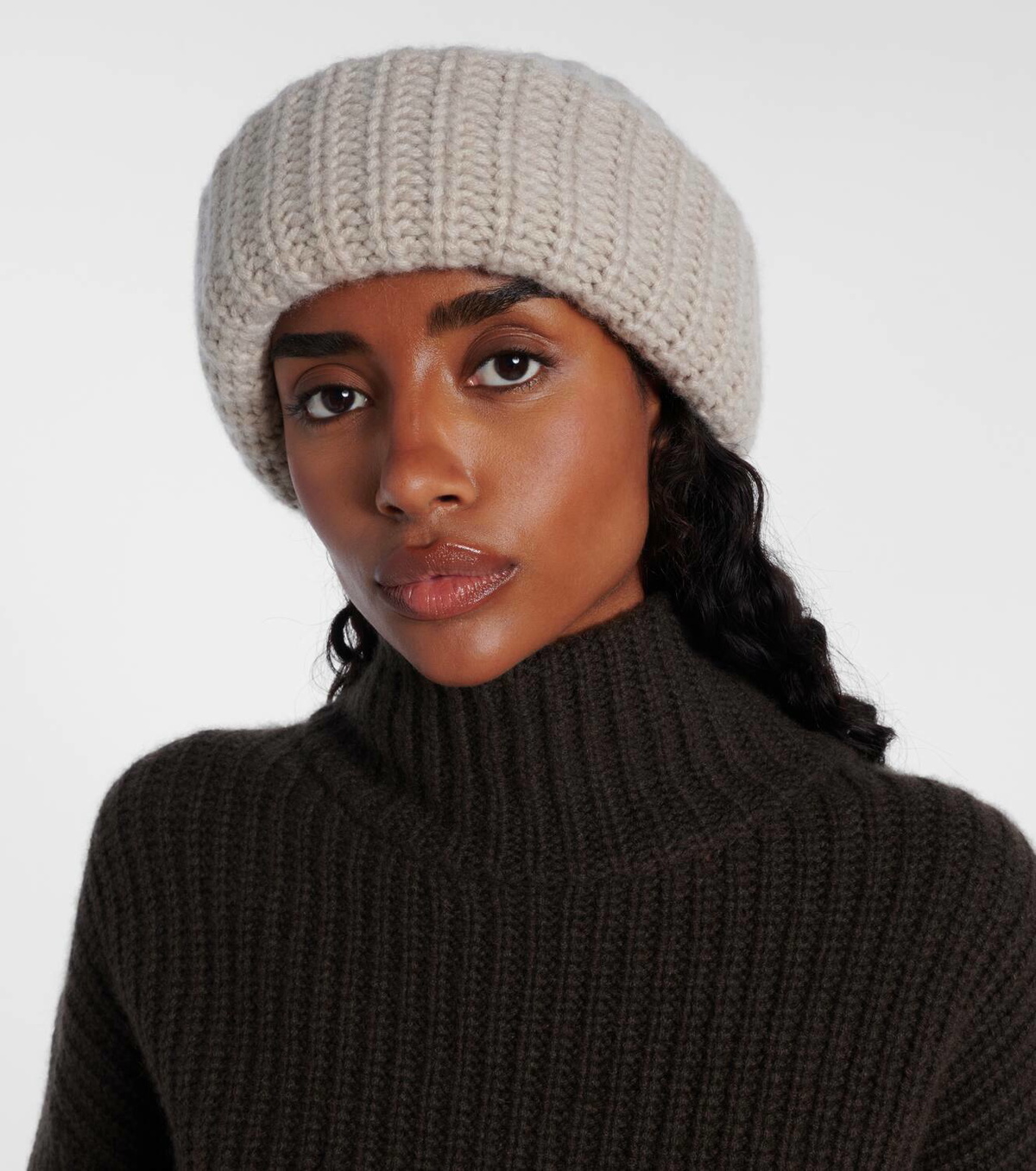 Lisa Yang Beatris ribbed-knit cashmere beanie