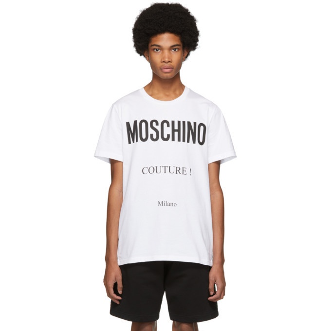 Photo: Moschino White Couture T-Shirt