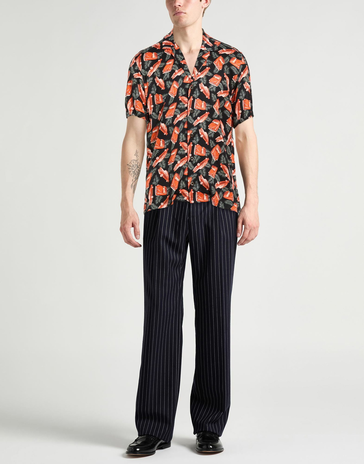 Pt Torino Mens Shirt in Black