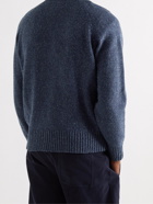 UNIVERSAL WORKS - Mélange Knitted Sweater - Blue - XS