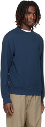 BOSS Navy Chest Logo Sweatshirt