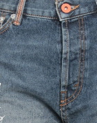 Heron Preston Womens Denim shorts in Blue
