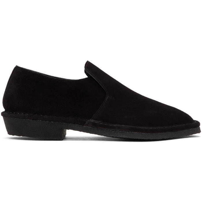 Photo: Robert Clergerie Black Suede Loafers