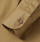 Barena - Coppi Slim-Fit Cotton and Wool-Blend Twill Shirt - Brown