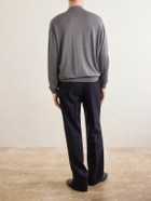 Kiton - Merino Wool Sweater - Gray