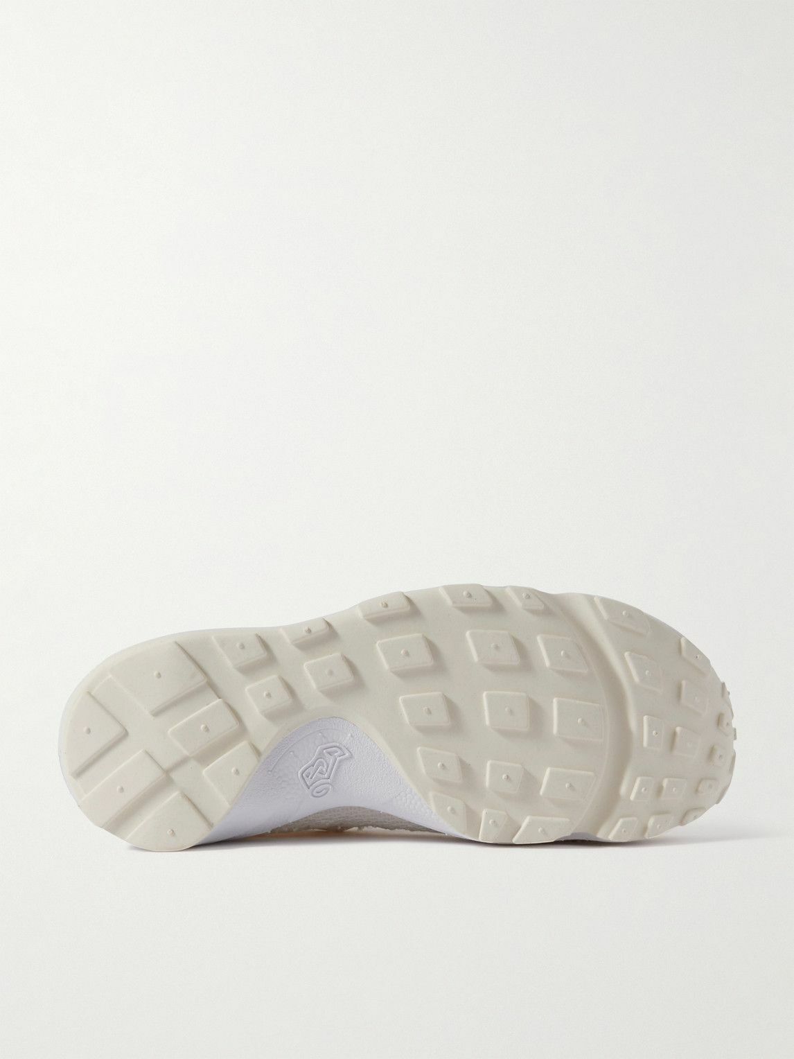 NIKE★Air Footscape suede and woven low-top trainers Nike - Air Footscape Suede-Trimmed Woven Webbing and Mesh
