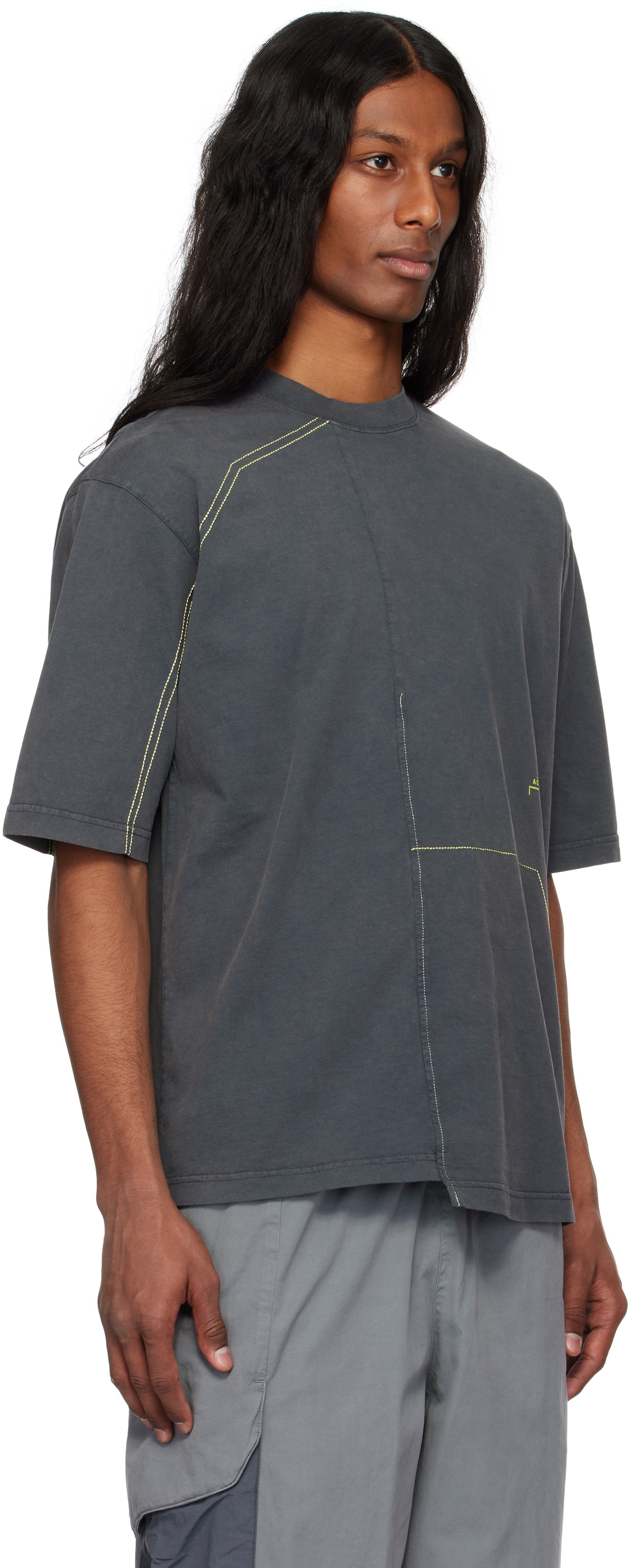 A-COLD-WALL* Gray Oblique T-shirt