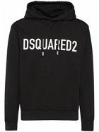 DSQUARED2 - Logo Cotton Jersey Hoodie