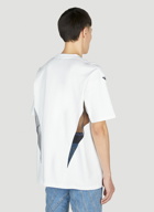 Mugler - Sheer Panel T-Shirt in White