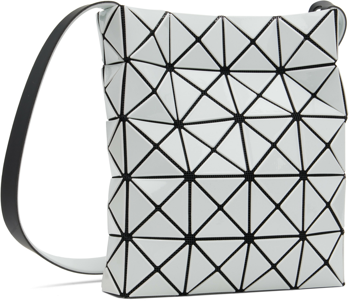 BAO BAO ISSEY MIYAKE Gray Prism Gloss Bag