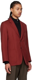 Second/Layer Red Saico Blazer
