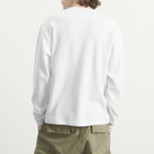 Neighborhood Men's Waffle Crewneck in White