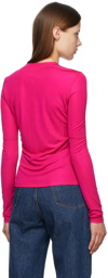 Commission Pink Jersey Sunblock Long Sleeve T-Shirt