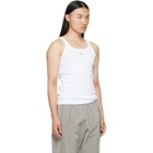 Diesel White T-Wife-Dco Tank Top