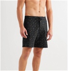 Mollusk - Long-Length Printed Swim Shorts - Black
