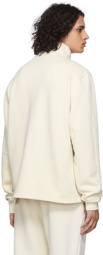 Les Tien Off-White Half-Zip Yacht Sweatshirt