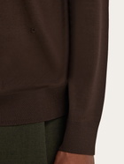 Ferragamo Mens High neck pullover in Brown