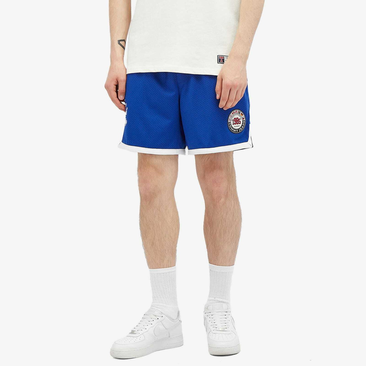 Tommy Jeans Men's Archive Games Shorts in Phthalo Blue
