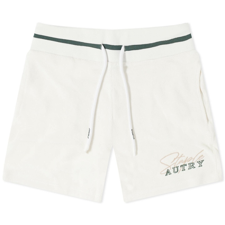 Photo: Autry Men's x Staple Shorts in Tinto White
