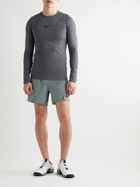Nike Training - Pro Straight-Leg Recycled Flex Dri-FIT Shorts - Gray