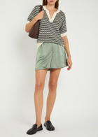 Varley Dora Patterned Knit top Cream