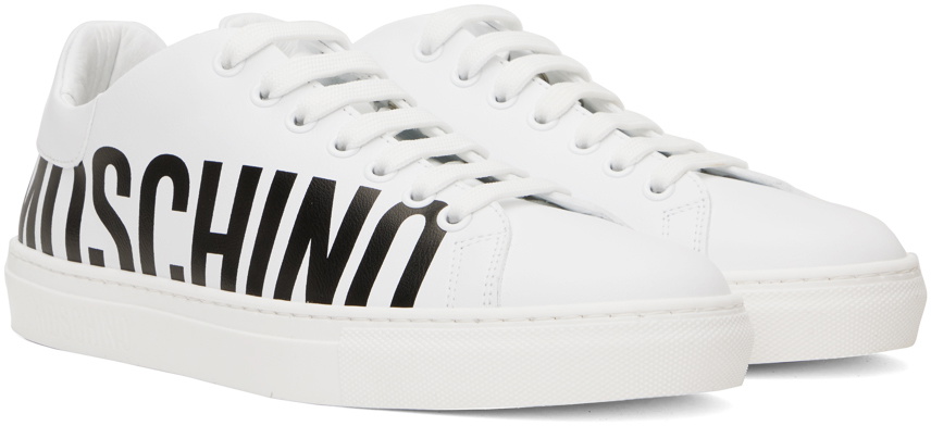 moschino shoes white