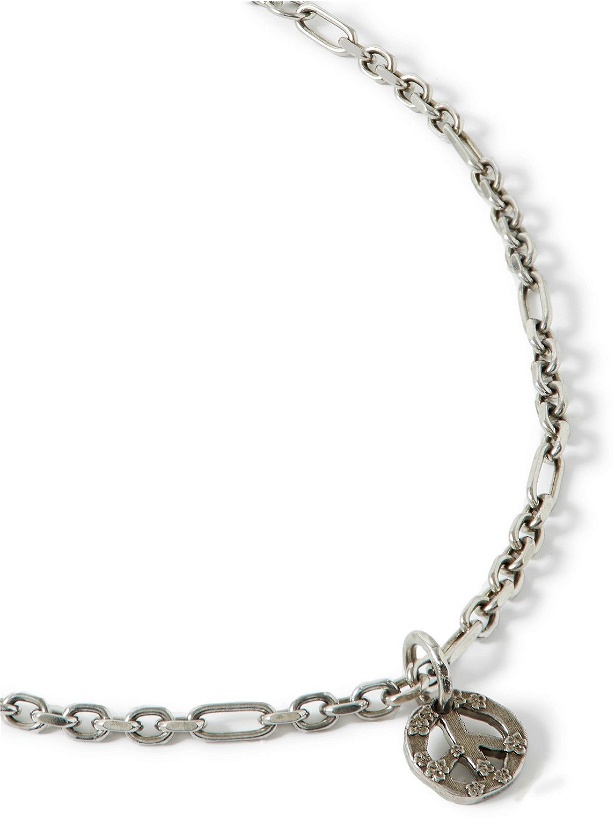 Photo: Acne Studios - Silver-Tone Pendant Necklace