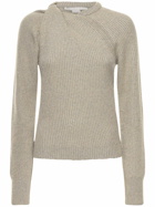 STELLA MCCARTNEY - Twisted Cashmere Rib Knit Sweater