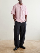 Jil Sander - Spread-Collar Poplin Shirt - Pink