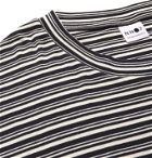 NN07 - Kurt 3463 Striped Cotton and Modal-Blend T-Shirt - Blue