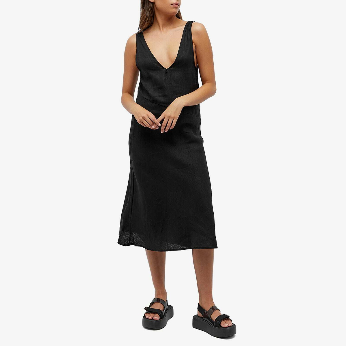 knee length dresses for ladies Deiji Studios main image 1