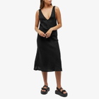 Deiji Studios Women's Light Linen Dress in Black