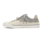 Maison Margiela Grey and Beige Evolution Sneakers