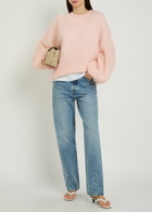 Toteme Puffed Mohair-blend Jumper Light Pink