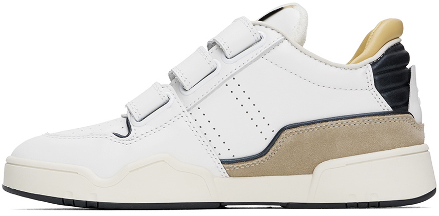 Isabel Marant White Oney Low Sneakers