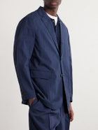 Beams Plus - 3B Anywhere(Wear) Seersucker Blazer - Blue
