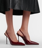 Paris Texas Lidia patent leather slingback pumps