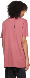 11 by Boris Bidjan Saberi Pink Garment-Dyed T-Shirt