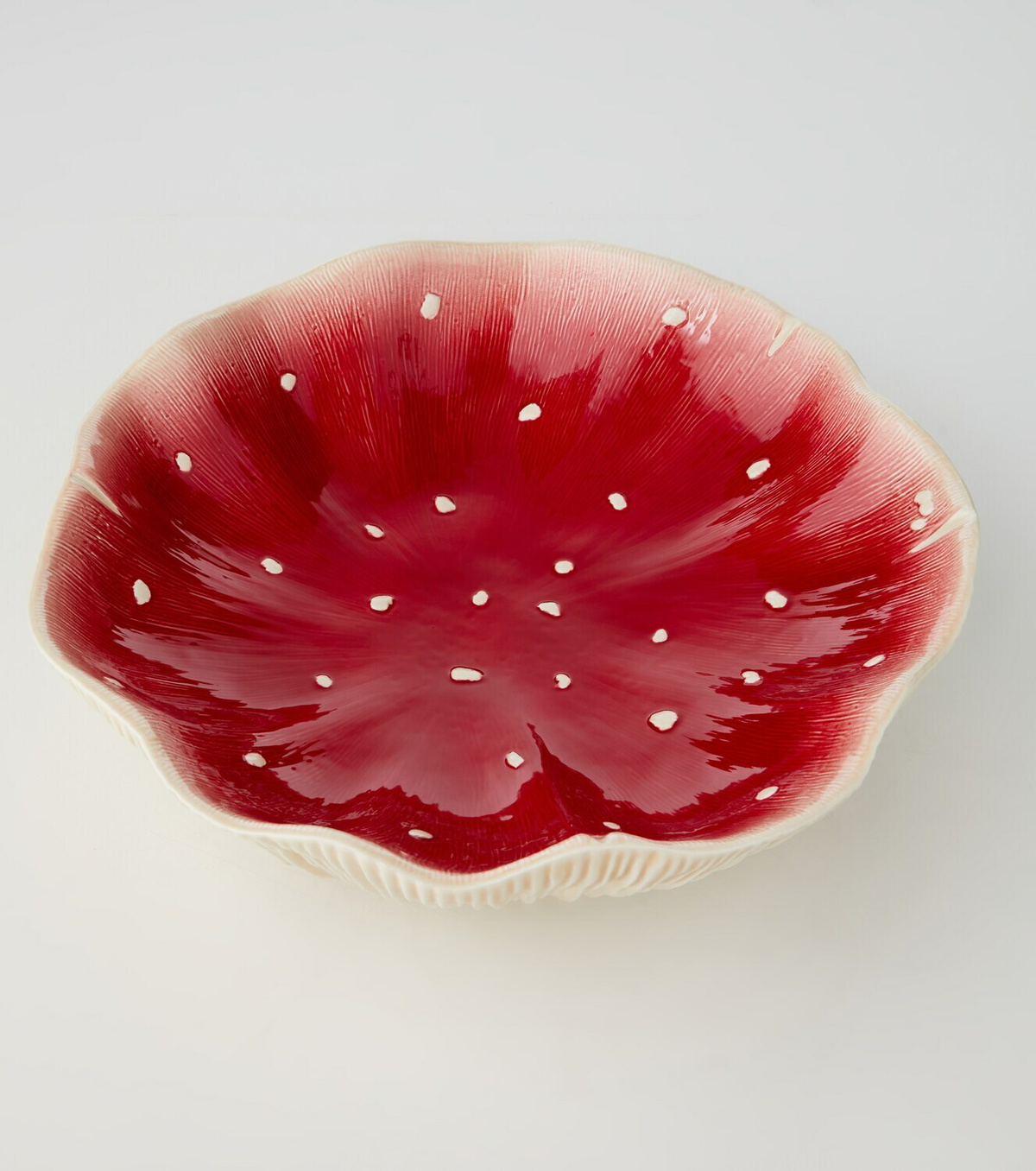 Bordallo Pinheiro Gudrun Large fruit bowl by Claudia Schiffer