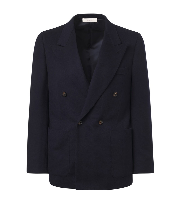 Photo: Umit Benan William double-breasted cashmere blazer