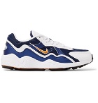 Nike - Air Zoom Alpha Mesh and Leather Sneakers - Blue