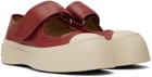 Marni Red Pablo Mary-Jane Sneakers