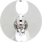 Panconesi Silver Lamina Diamanti Brooch